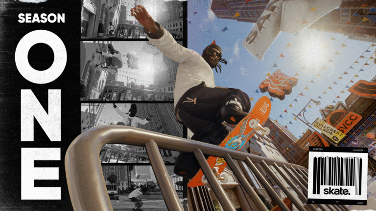 Skate. rollt in Saison 1