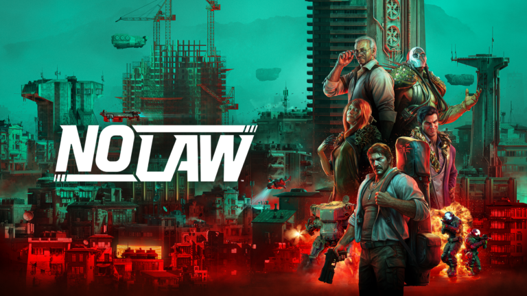 NO LAW Neon Giant zeigt die lebendige Cyber-Noir-Welt von Port Desire